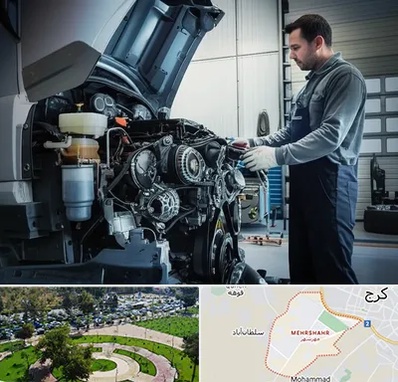 لوازم یدکی داف در مهرشهر کرج 