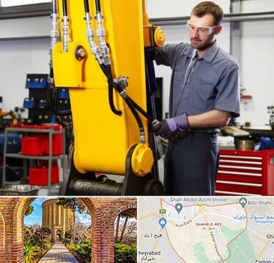 لوازم یدکی بیل مکانیکی در شهر ری