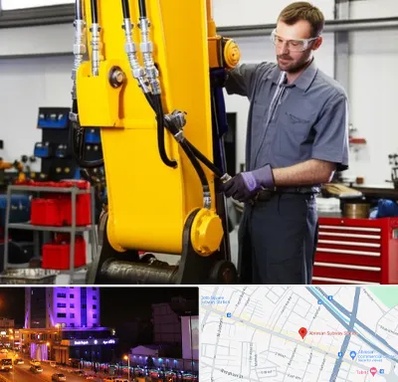 لوازم یدکی بیل مکانیکی در آبرسان تبریز 