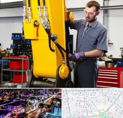 لوازم یدکی بیل مکانیکی در منظریه رشت 