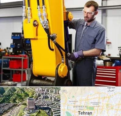 لوازم یدکی بیل مکانیکی در شمال تهران 