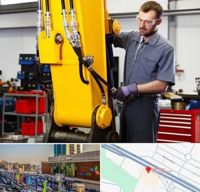 لوازم یدکی بیل مکانیکی در لاله پارک تبریز 