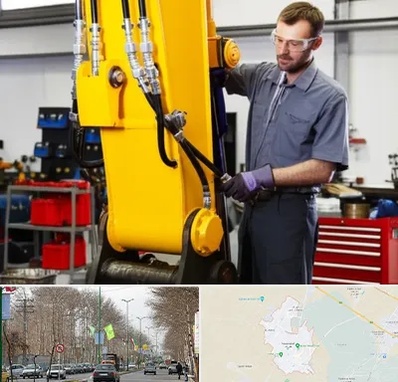 لوازم یدکی بیل مکانیکی در نظرآباد کرج 