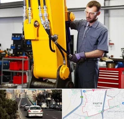 لوازم یدکی بیل مکانیکی در خطیب تبریز 