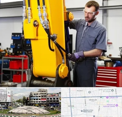 لوازم یدکی بیل مکانیکی در مرکز تهران 