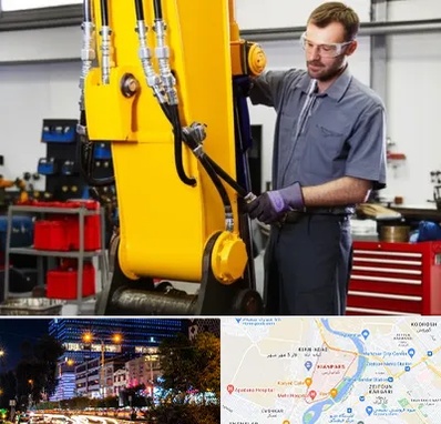 لوازم یدکی بیل مکانیکی در کیانپارس اهواز 