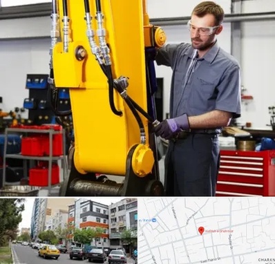 لوازم یدکی بیل مکانیکی در هفده شهریور تبریز 