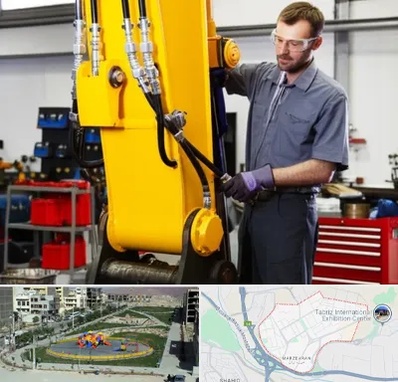 لوازم یدکی بیل مکانیکی در مرزداران تبریز 