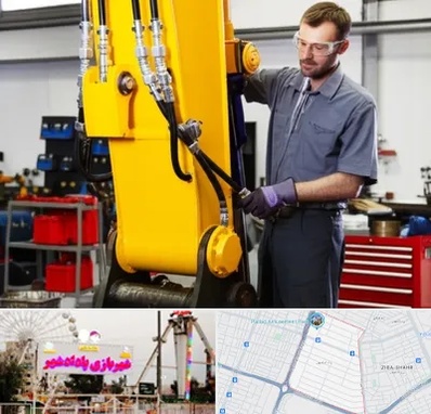 لوازم یدکی بیل مکانیکی در پادادشهر اهواز 
