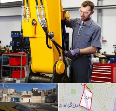 لوازم یدکی بیل مکانیکی در اتابک