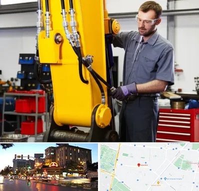 لوازم یدکی بیل مکانیکی در بلوار سجاد مشهد 