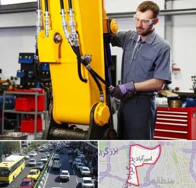 لوازم یدکی بیل مکانیکی در امیرآباد