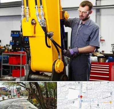 لوازم یدکی بیل مکانیکی در خیابان توحید اصفهان 