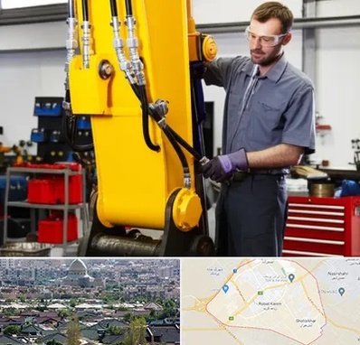 لوازم یدکی بیل مکانیکی در رباط کریم