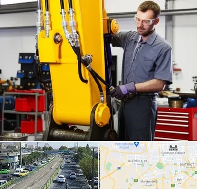 لوازم یدکی بیل مکانیکی در جنوب تهران 