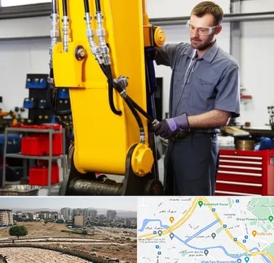 لوازم یدکی بیل مکانیکی در کوی وحدت شیراز 