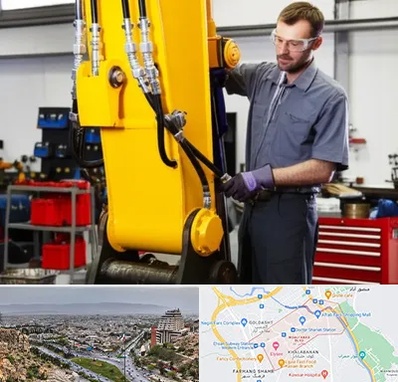 لوازم یدکی بیل مکانیکی در معالی آباد شیراز 