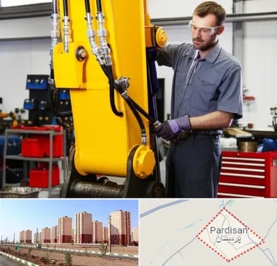 لوازم یدکی بیل مکانیکی در پردیسان قم 