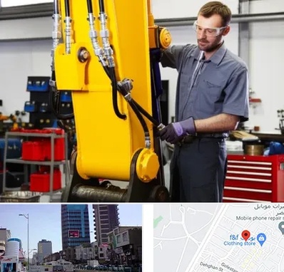 لوازم یدکی بیل مکانیکی در چهارراه طالقانی کرج 