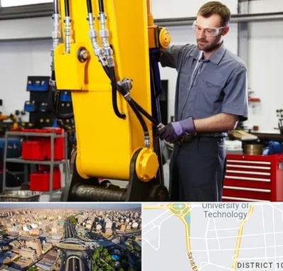 لوازم یدکی بیل مکانیکی در استاد معین 