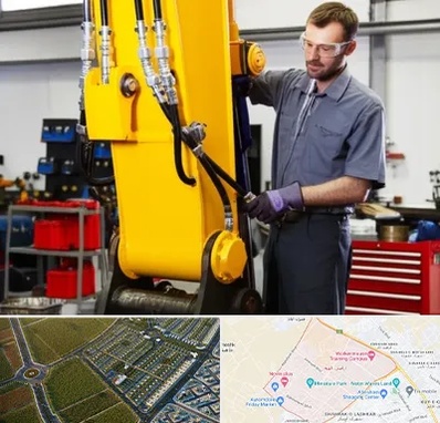 لوازم یدکی بیل مکانیکی در الهیه مشهد 