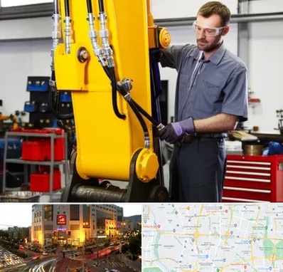 لوازم یدکی بیل مکانیکی در جنت آباد تهران