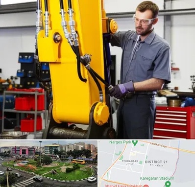 لوازم یدکی بیل مکانیکی در تهرانسر 