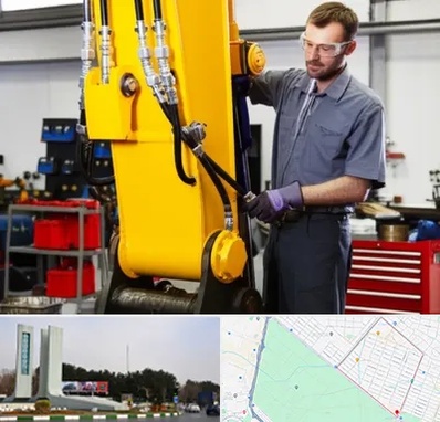 لوازم یدکی بیل مکانیکی در بلوار فلسیطین مشهد 