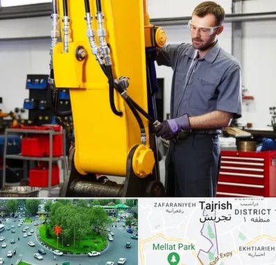 لوازم یدکی بیل مکانیکی در تجریش 