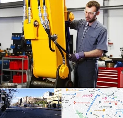 لوازم یدکی بیل مکانیکی در خیابان ملاصدرا شیراز 