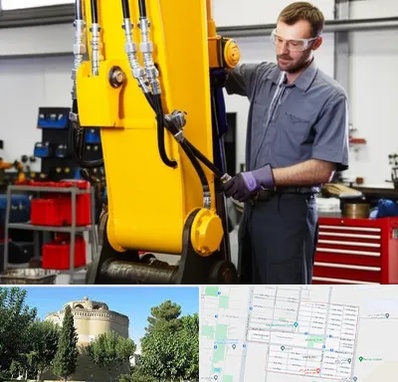 لوازم یدکی بیل مکانیکی در مرداویج اصفهان 