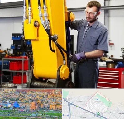 لوازم یدکی بیل مکانیکی در رشدیه تبریز 