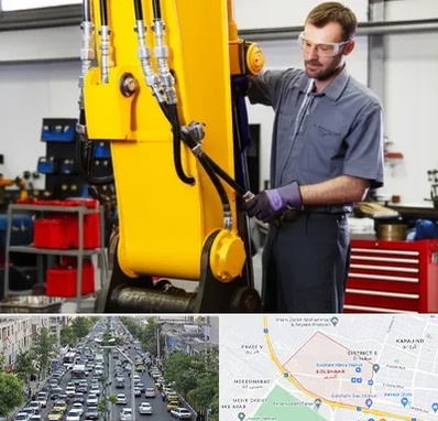 لوازم یدکی بیل مکانیکی در گلشهر کرج 