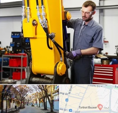 لوازم یدکی بیل مکانیکی در تربیت تبریز 