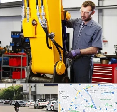 لوازم یدکی بیل مکانیکی در قدوسی شرقی شیراز 