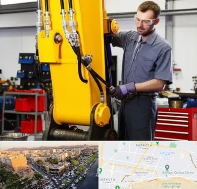 لوازم یدکی بیل مکانیکی در تهرانپارس 