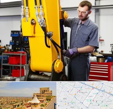 لوازم یدکی بیل مکانیکی در هاشمیه مشهد 