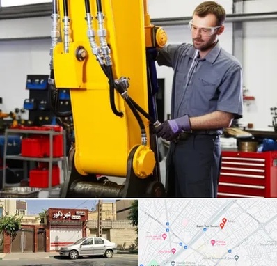 لوازم یدکی بیل مکانیکی در باجک قم 