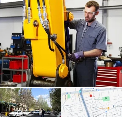 لوازم یدکی بیل مکانیکی در کوی فیروز تبریز 