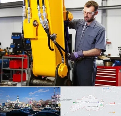 لوازم یدکی بیل مکانیکی در ماهدشت کرج 