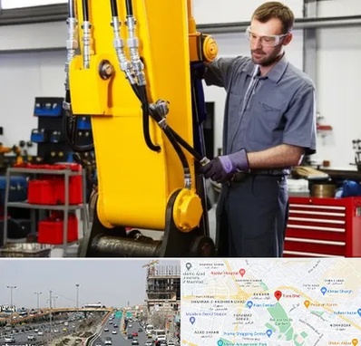 لوازم یدکی بیل مکانیکی در بلوار توس مشهد 