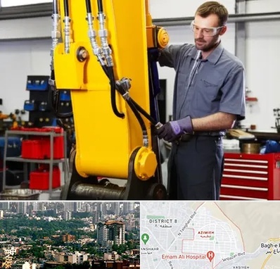 لوازم یدکی بیل مکانیکی در عظیمیه کرج 