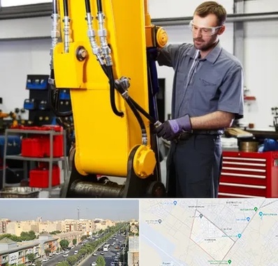 لوازم یدکی بیل مکانیکی در کیانمهر کرج 