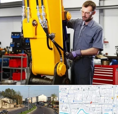 لوازم یدکی بیل مکانیکی در ضیابری رشت 