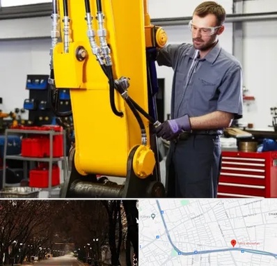 لوازم یدکی بیل مکانیکی در ابوریحان تبریز 