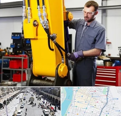 لوازم یدکی بیل مکانیکی در نادری اهواز 