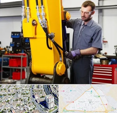 لوازم یدکی بیل مکانیکی در قاسم آباد مشهد 