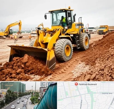 لوازم یدکی لودر در بلوار فرحزادی