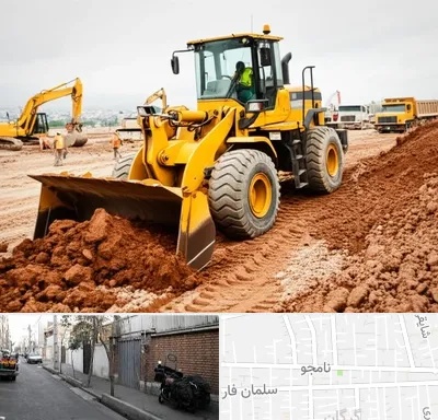 لوازم یدکی لودر در خیابان نامجو