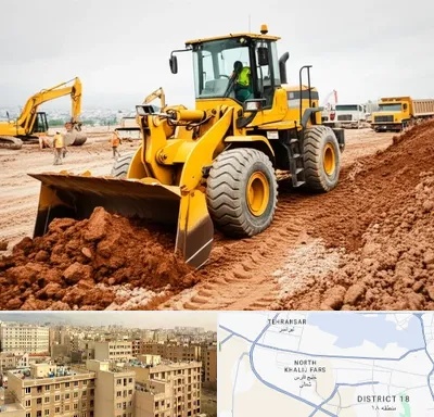 لوازم یدکی لودر در جنوب غرب تهران